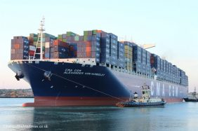 CMA CGM ALEXANDER VON HUMBOLDT nave più grande al mondo