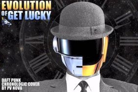 evolution get lucky daft punk parodia