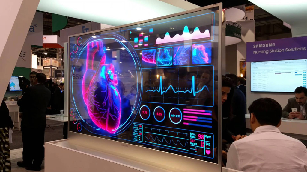 transparent oled samsung display