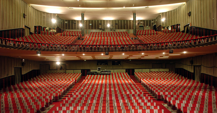 Teatro Sistina. Roma. Veduta dal palcoscenico