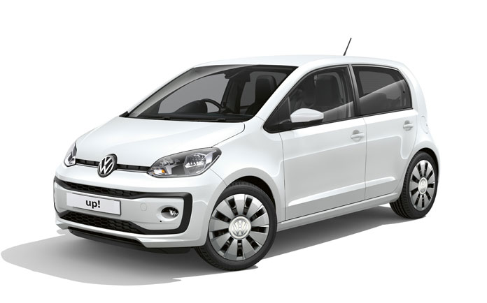 Volkswagen UP citycar compatta e pratica