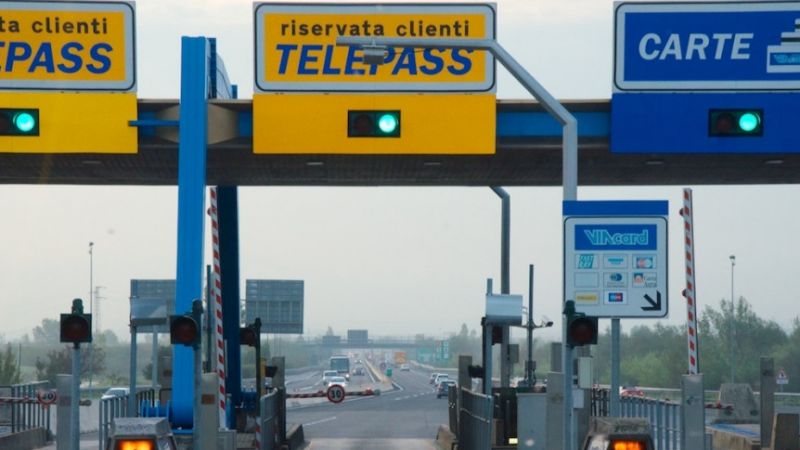 telepass autostrada casello