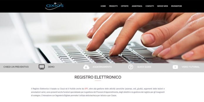 Il Registro Elettronico della Axios Italia