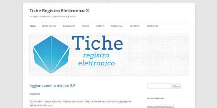 Tiche: registro elettronico open source